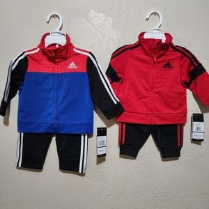 Adidas 6 month infant sweatsuits.
